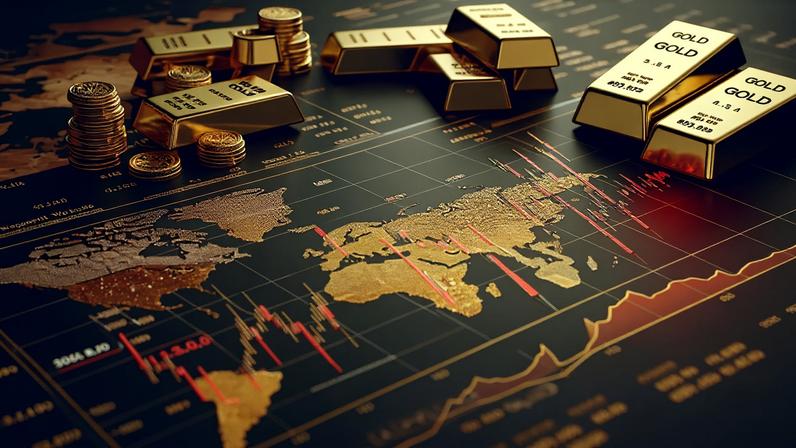 Preço do ouro pode registrar pior mês em 17 anos, segundo previsões