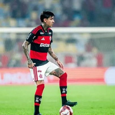 Flamengo pune Pulgar por expulsão contra Bragantino