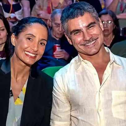 Camila Pitanga participa do Festival de Curitiba ao lado do noivo Patrick Pessoa