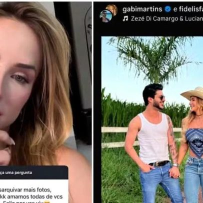 Gabi Martins comenta imprevisto em post sobre reconciliação com Matheus Fidelis