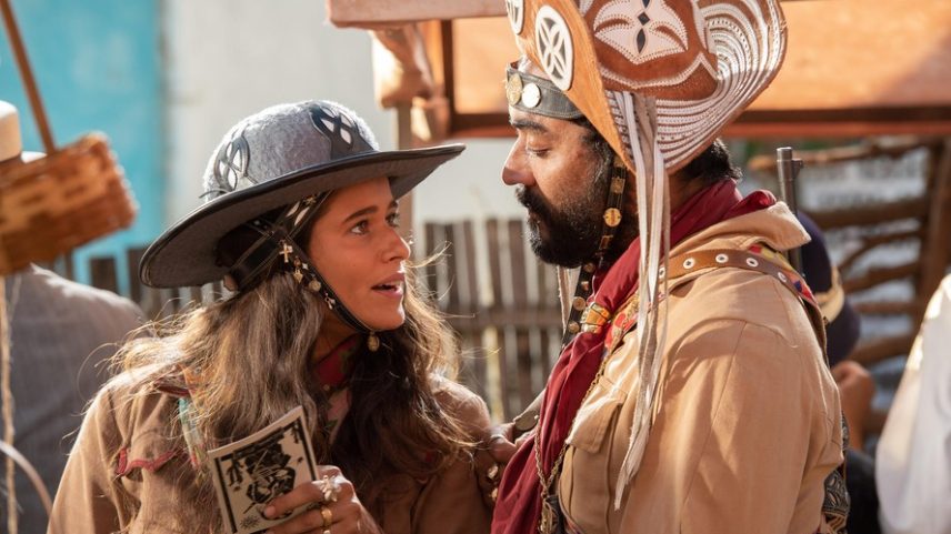 Josué (Thomás Aquino) e Rosa (Isadora Cruz)
