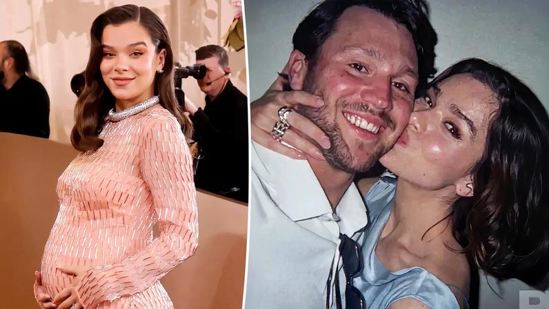 Hailee Steinfeld and Josh Allen in January 2026.
