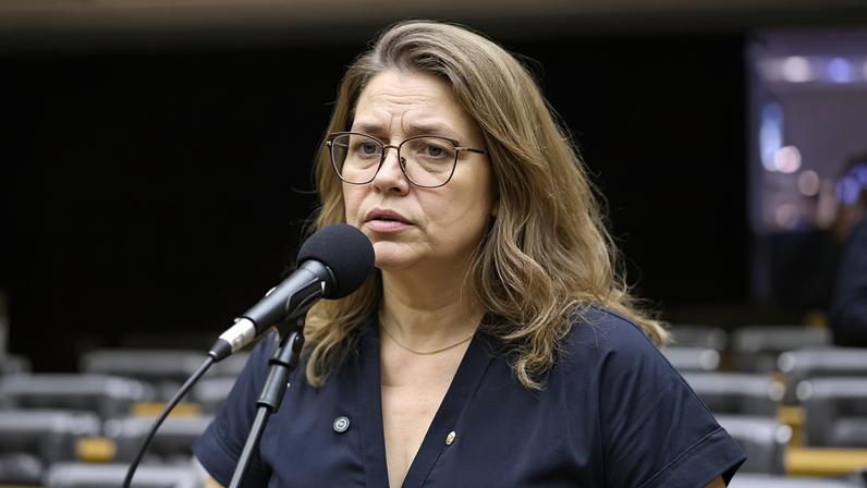 Deputada Federal Helena da Asatur (PSD) anuncia pré-candidatura ao Senado por Roraima. — Foto: Kayo Magalhães/Câmara dos Deputados