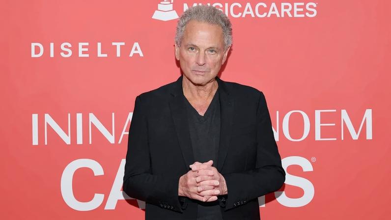 Lindsey Buckingham, honoree from music group Fleetwood Mac, at the MusiCares Person of the Year event.