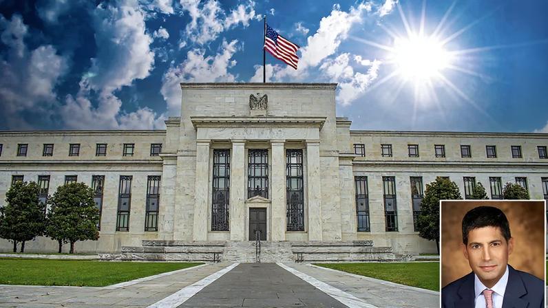 Relações. A dúvida é se o futuro presidente do Banco Central dos EUA terá coragem de contrariar o amigo Trump, que pressiona por corte nas taxas – Imagem: iStockphoto e Redes Sociais/UPS
