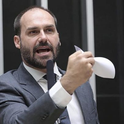 Lindbergh solicita prisão preventiva de Eduardo Bolsonaro