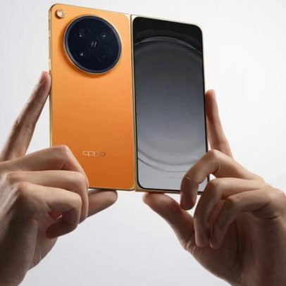 Oppo Find X elimina vinco na tela dobrável com impressão 3D