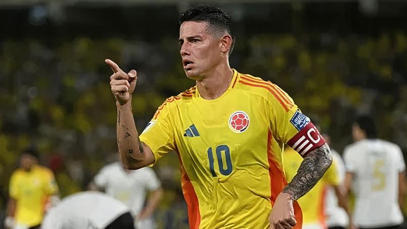 James Rodríguez, craque da Colômbia