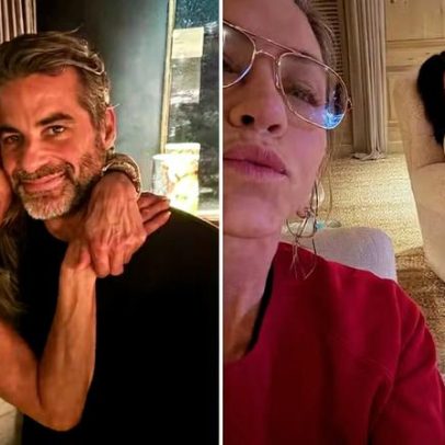 Jennifer Aniston posta foto discreta com namorado e colega de Friends