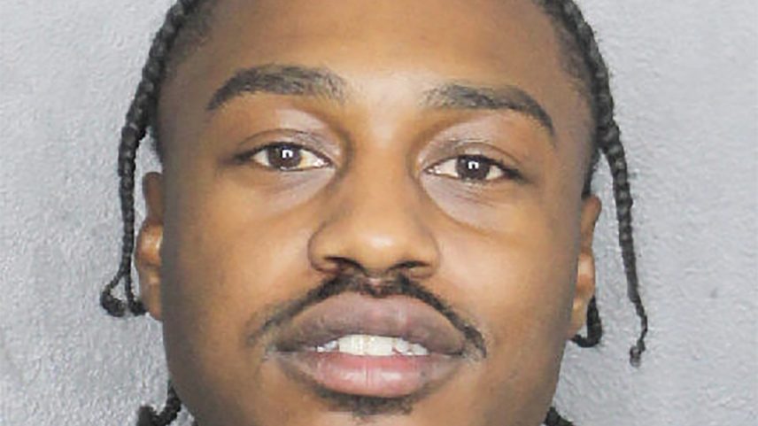 Lil Tjay (seen above in a mugshot) was arrested after Offset was shot at a Florida casino Monday.
