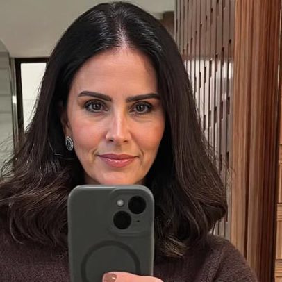 Lisandra Souto faz 51 anos ao lado do marido atual e dos filhos de Tande