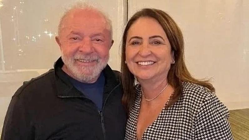 O presidente Lula e a nova petista, Kátia Abreu. Foto: Reprodução redes sociais
