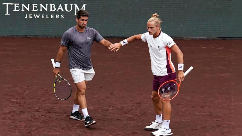 Rafael Matos e Orlando Luz (Foto: U.S. Men's Clay Court Championship)
