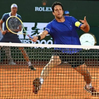 Melo e Zverev em Monte Carlo; podem enfrentar líderes do ranking
