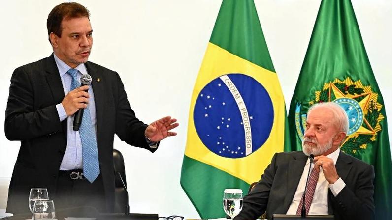 Ministro da Justiça e Segurança Pública, Wellington César Lima e Silva com presidente Lula