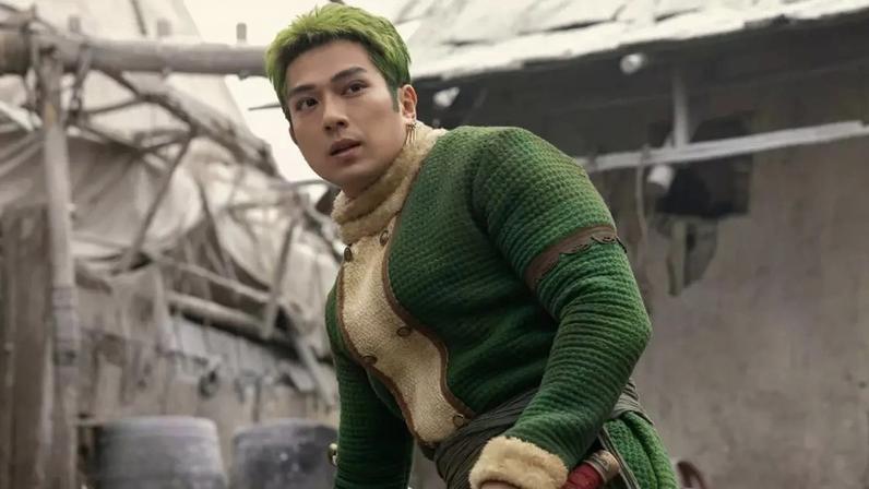 Foto de Mackenyu como Zoro no live-acrion de One Piece