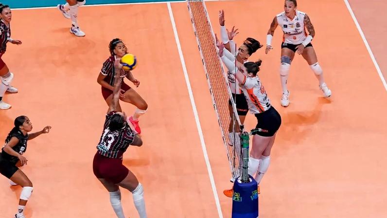 Osasco x Fluminense pela Superliga Feminina 25/26 (Foto: Carolina Oliveira/Osasco)