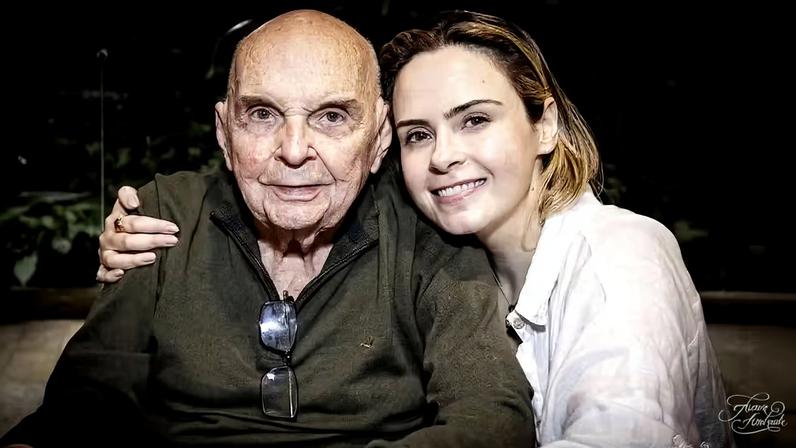 Ana Paula Renault e o pai, Gerardo — Foto: Reprodução/Instagram