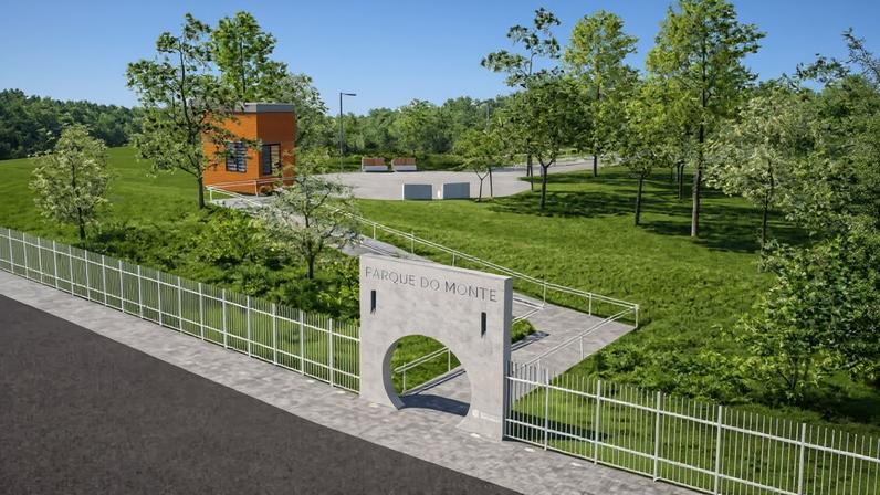 Prefeitura constrói área para oração no Parque do Monte