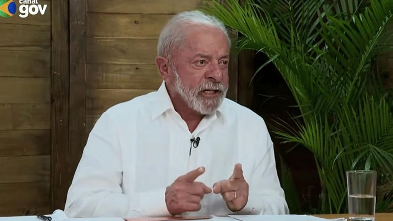 Presidente Lula, em entrevista à Record TV Bahia