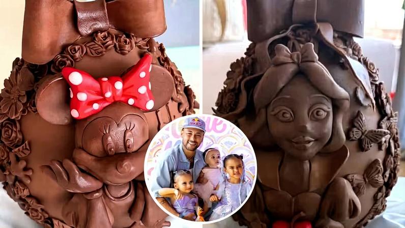 Ovos de Páscoa de Helena e Mavie levaram um dia e meio para ficarem prontos; descubra sabor e mais — Foto: Reprodução/Instagram