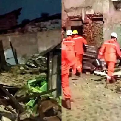 Casarão desaba em Recife após fortes chuvas; duas pessoas morrem