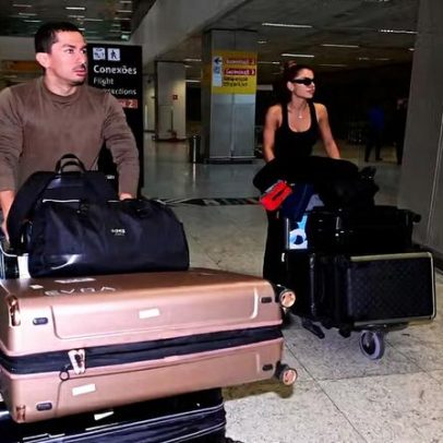 Irmão de Anitta volta ao Brasil após quase deportação, com Hariany Almeida