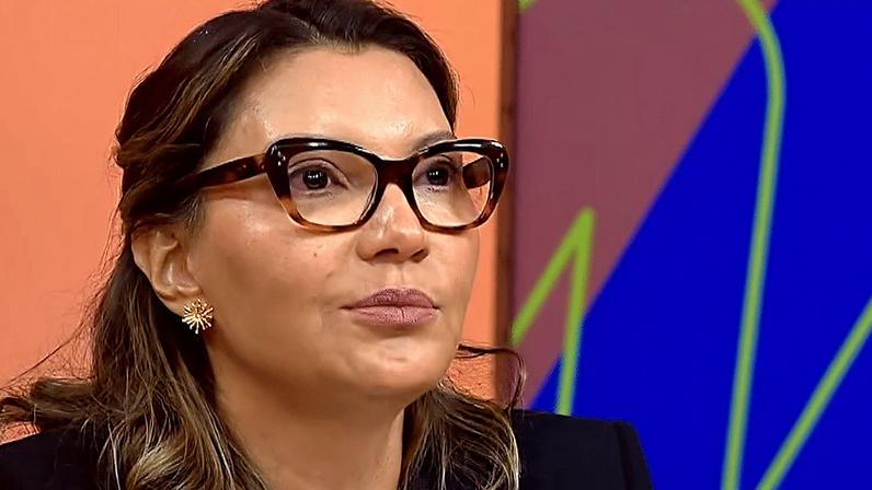 REP A primeira-dama, Janja da Silva, participa do programa Sem Censura, da TV Brasil