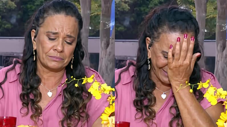 Solange Couto reage a falas problemáticas no 'Mais Você' — Foto: TV Globo