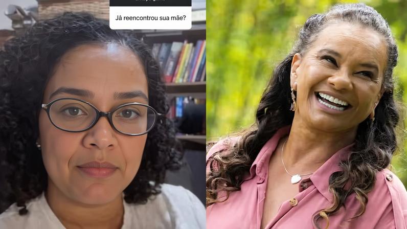 Morena Mariah fala sobre reencontro com Solange Couto — Foto: Beatriz Damy/Globo