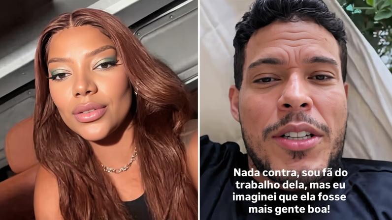 Ludmilla desmente Felipe Amorim e fala de 'marketing' não autorizado após vídeo polêmico — Foto: Reprodução/Instagram
