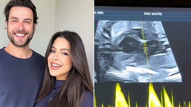 Grávida, Laís Caldas passa por 'exame importante' e fala da saúde do bebê — Foto: Reprodução/Instagram
