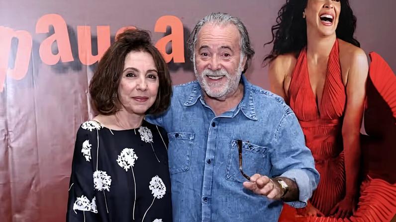 Tony Ramos e Lidiane — Foto: ROBERTO FILHO / BRAZIL NEWS