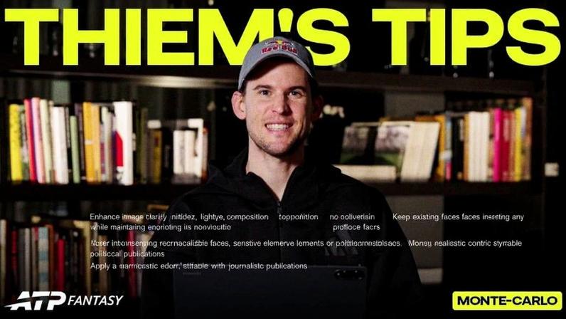Thiem revela estratégia e dicas para fãs do ATP Fantasy