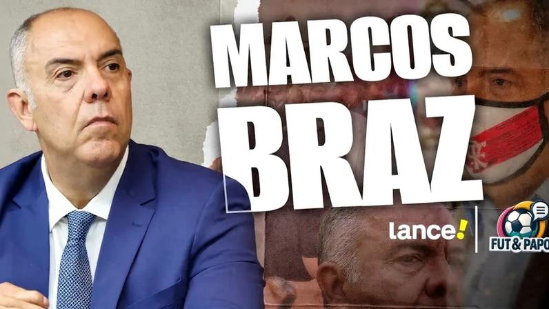 Marcos Braz é o convidado do Fut&Papo (Foto: Arte Lance!)