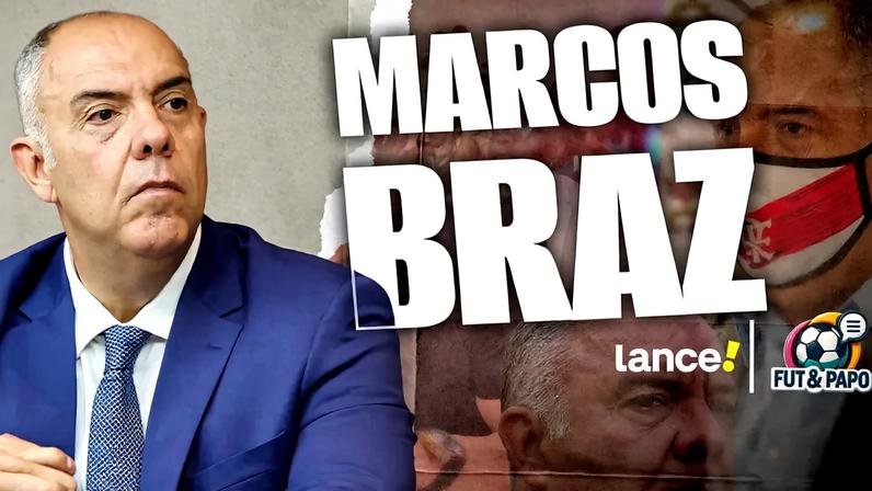 Marcos Braz é convidado do Fut&Papo (Foto: Arte Lance!)