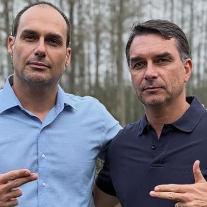 Flávio Bolsonaro enfrenta Lula; Eduardo Bolsonaro mira oposição ampla