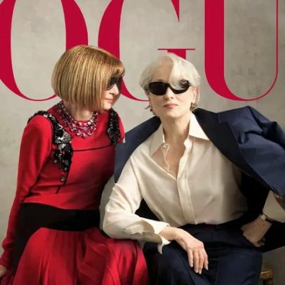 Meryl Streep e Anna Wintour cobrem a Vogue em homenagem a The Devil Wears Prada 2