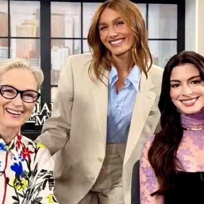 Sasha Meneghel entrevista Meryl Streep e Anne Hathaway
