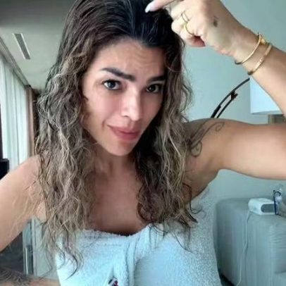 Kelly Key revela fios brancos e fala sobre pressão de estar sempre perfeita