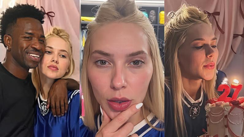 Virginia Fonseca justifica expressão abatida durante festa surpresa