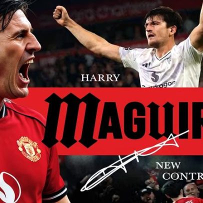 Manchester United renova contrato de Harry Maguire
