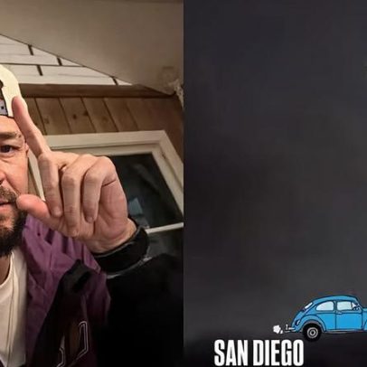 Fred Bruno vibra ao ver foguete lançado a olho nu