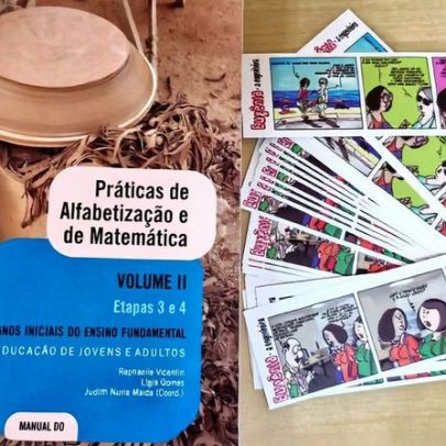 Quadrinhos são usados para conscientização social na EJA