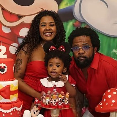 Xande de Pilares celebra 2º aniversário da filha Estrela