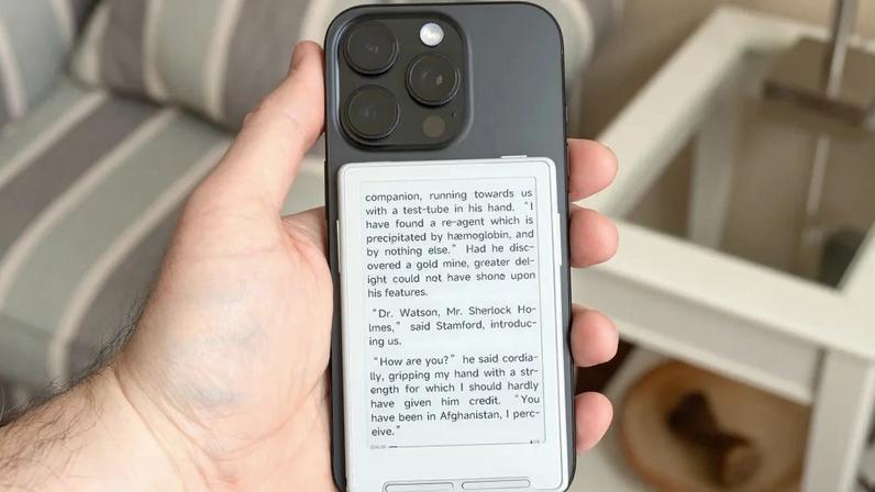 E-reader do tamanho de cartão apresenta falha crítica