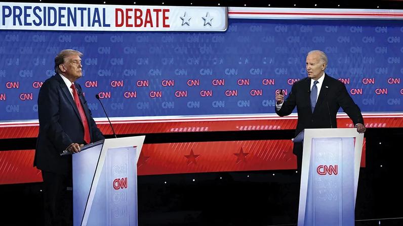 Ex-primeira-dama questiona condição de Biden no debate com Trump