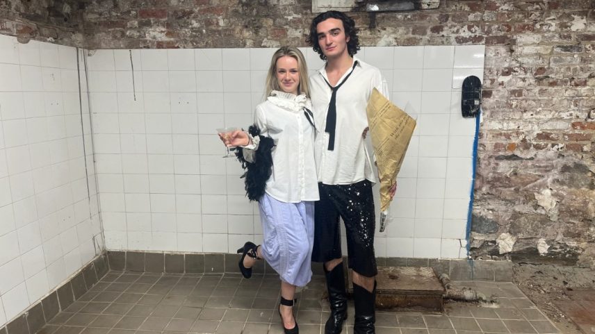 Spielzeug was founded in 2025 by Eleanor Hicks and Evan Karas; their pop-up, *MAR-A-LAGO FACE*, offers “neo-Rococo MAGA crash-out aesthetics” Photo: Shanti Escalante De Mattei
