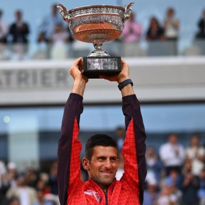 Após queda de Sinner, Djokovic é o único campeão de Slam na chave