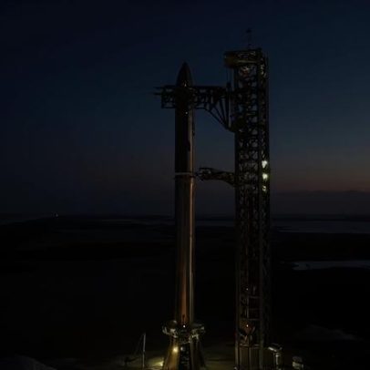 SpaceX lança Starship, maior nave do mundo, pela 12ª vez